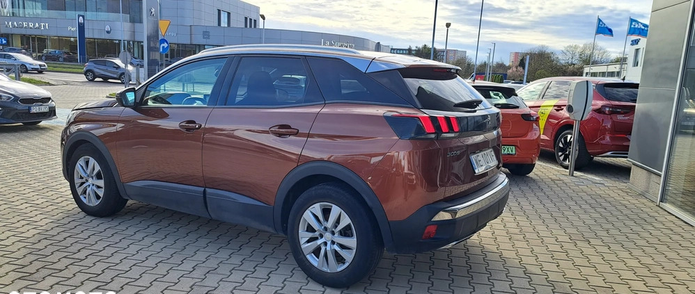 Peugeot 3008 cena 77777 przebieg: 97500, rok produkcji 2018 z Łomża małe 106